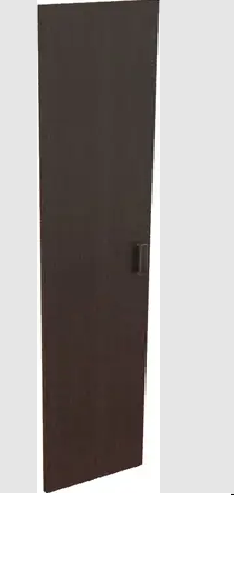 Дверь из ЛДСП к узкому стеллажу К-975. Ф Венге в Курске - kursk.katalogmebeli.com | фото