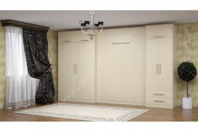 Комплект мебели со шкаф-кроватью трансформер Ратмир в Курске - kursk.katalogmebeli.com | фото 2