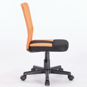 Кресло компактное BRABIX Smart MG-313 (черный, оранжевый) в Курске - kursk.katalogmebeli.com | фото 2