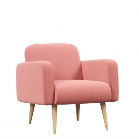 Уилбер ЛД.306010.000 Кресло (Светло-розовый, ткань UNI IDEA 1031) в Курске - kursk.katalogmebeli.com | фото 2