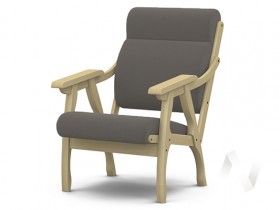 Кресло Вега-10 (бесцветный лак/ULTRA STONE) в Курске - kursk.katalogmebeli.com | фото
