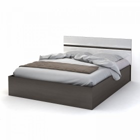 Кровать 1,4м Спальня Вегас (белый глянец) в Курске - kursk.katalogmebeli.com | фото