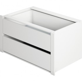 Модуль с ящиками для шкафа 600 Белый снег в Курске - kursk.katalogmebeli.com | фото
