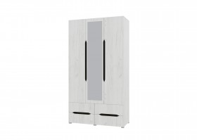 Шкаф 3-х створчатый с ящиками и зеркалом Вега (Прованс) в Курске - kursk.katalogmebeli.com | фото